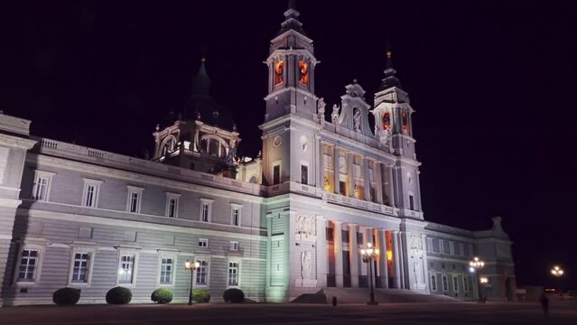 Almudena Cathedral (Santa Maria la Real de La Almudena) is Catholic church in Madrid, Spain. It is seat of Roman Catholic Archdiocese of Madrid. It was consecrated by Pope John Paul II in 1993.