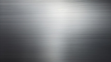 Abstract Silver Textured Background, Elegant Brushed Metal Surface with Light Reflection, Minimalist Industrial Design Concept