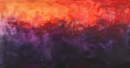 Obraz na płótnie Canvas Purple Haze A Vibrant Sunset Generative AI