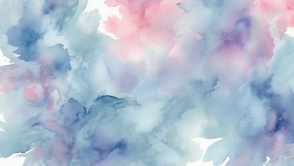 Abstract artistic pastel watercolor background