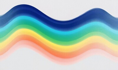  Vibrant rainbow psychedelic grainy gradient color flow wave on white background - 769431975