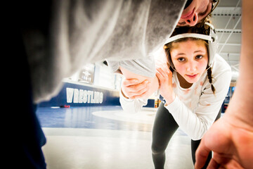 15 year old female  wrestler