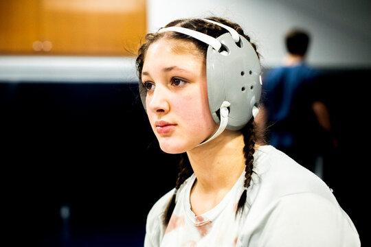 15 year old female  wrestler