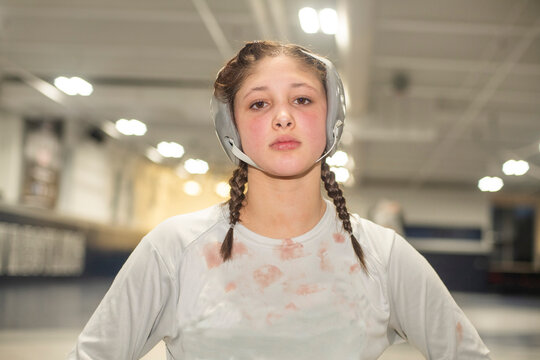 15 year old female  wrestler