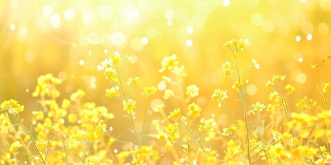 Generate an image of yellow nature background