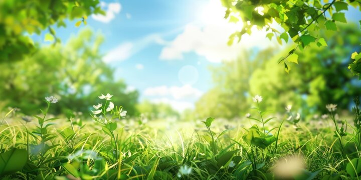 Generate an image of scenic nature background