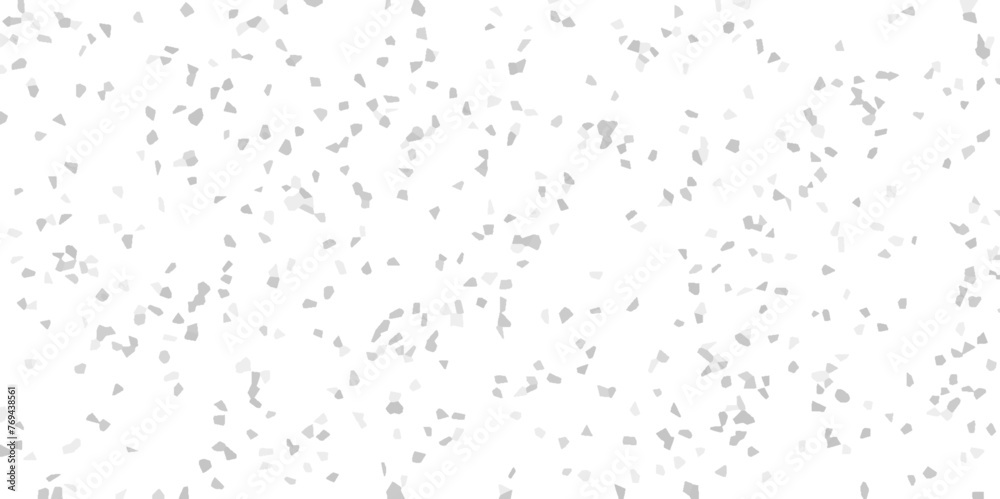 Poster Abstract design with white paper texture background and terrazzo polished flooring stone pattern old surface marble for background.Backdrop rock texture illustration with geometric background