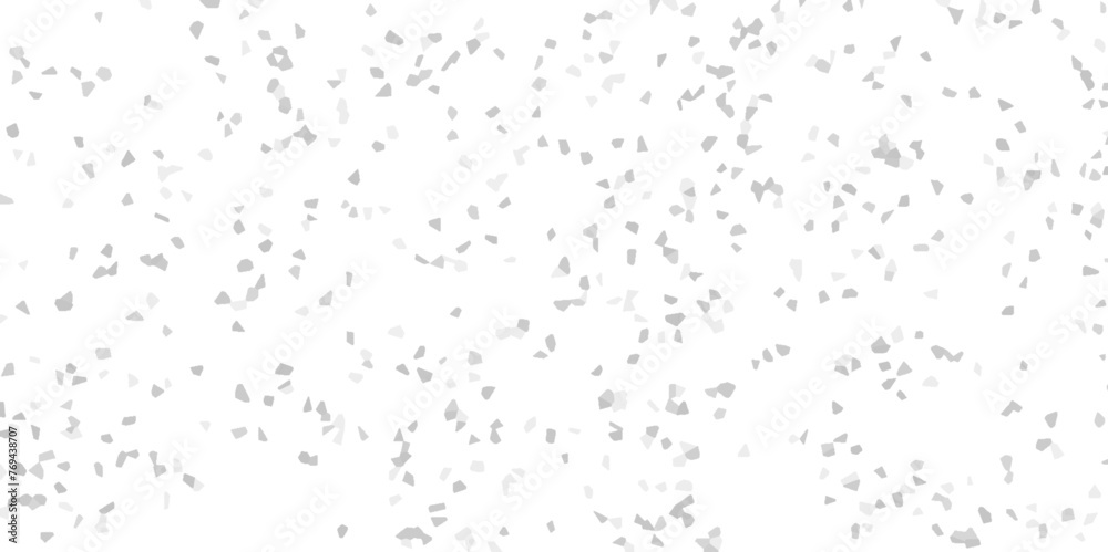 Poster abstract design with white paper texture background and terrazzo polished flooring stone pattern old