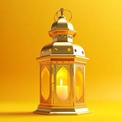 Eid mubarak and ramadan kareem greetings with islamic lantern and mosque. Eid al fitr background