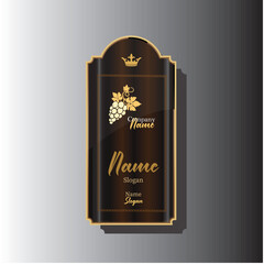 Editable Modern Minimalist Label Design