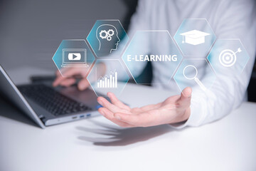 E-learning, Online education, internet studying