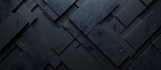 Dark Business Background geometric shapes top view 