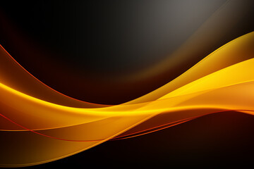 Abstract background with black and yellow stripes. 3d render illustration.