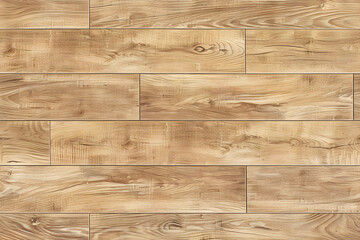 Fototapeta premium Beige natural Wood floor seamless texture top view