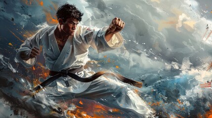 Martial Arts Master. karate wallpaper