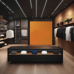 Blank Mockup, Shop mockup, logo mockup, ai Generated image