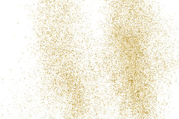 Gold Vector Texture Pattern on White Background. Light Golden Confetti. Yellow Illustration Backdrop. Design Element. eps 10.	