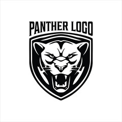 Panther roar logo, design inspiration, illustration, vector