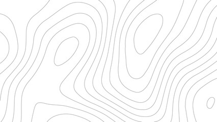 Abstract white paper cut background with lines. Background of the topographic map. White wave paper curved reliefs abstract background. - obrazy, fototapety, plakaty