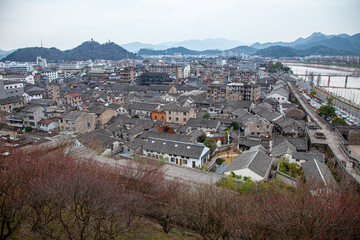 Jiangnan Great Wall, Linhai city, eastern Zhejiang Province, China