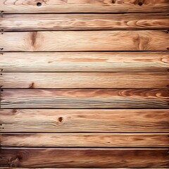 Obraz premium Brown wooden plank with knots and nail holes. Abstract wood texture background.