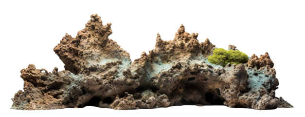 Heavy reef rock cut out