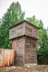 Fort Nisqually, the first globally connected settlement on the Puget Sound, Washington State