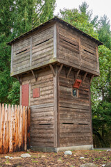 Fort Nisqually, the first globally connected settlement on the Puget Sound, Washington State
