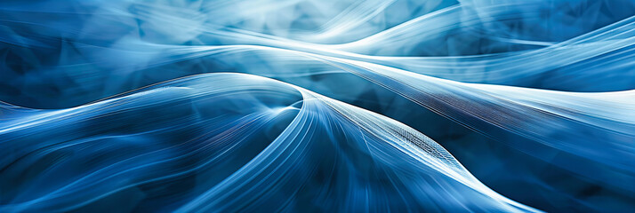 Lightwaves of the Future, An Abstract Blueprint of Technology in Motion, A Fusion of Design and Digital Innovation