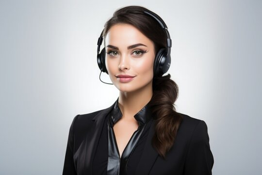 woman doing online service 
