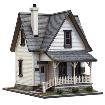A house on transparency background PNG
