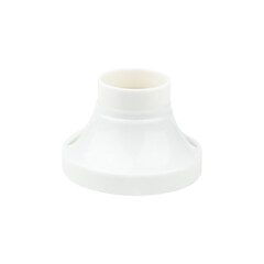 lamp socket, light bulb socket, isolated from the background