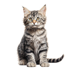 Bobtail cat Ai Generative