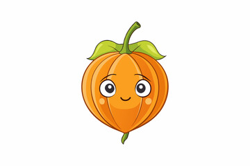 physalis vector illustration