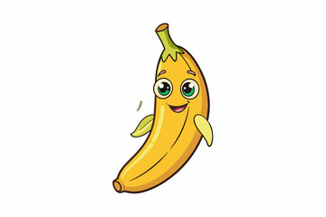 banana food vector illustration