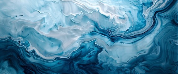 Water Waves in Blue Ocean Generative AI