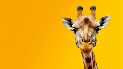 Fototapeta premium giraffe, creative art