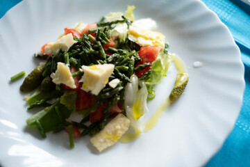 Ensalada, comida saludable