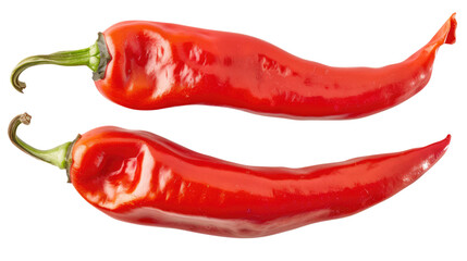 paprika isolated on white or transparent png