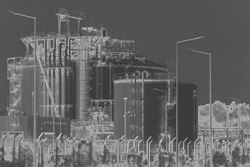 LNG TERMINAL - Warehouses and other gas storage infrastructure
