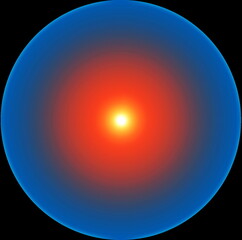 mandala for meditation, stopping internal dialogue, 
circular abstract composition with different tonal levels,