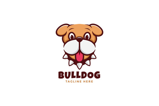 Bulldog Logo Vector Design Template