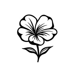 Obraz premium Flower vector illustration 