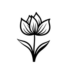 Flower vector illustration 