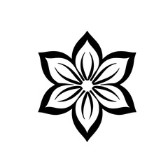 Flower vector illustration 