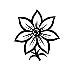 Flower vector illustration 