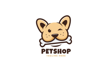 Petshop Logo Design Vector Template