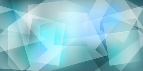 Abstract blue background with triangles. Abstract colorful mesh gradient banner. Bright colorful background, wallpaper, template, backdrop. Vector illustration.