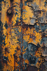 Old rusty metal surface