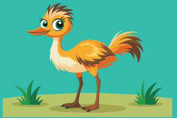 cute-emu vector illustration eps.eps